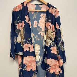 🚨CLEARANCE 0124-147M Floral Overpiece